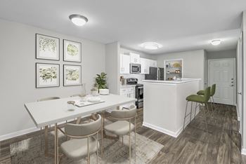 Spacious dinning room